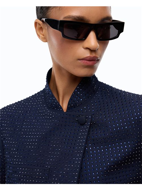 Giacca cropped con strass PINKO | 107673A3M0/G56